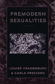 Front cover of Premodern Sexualities by L. O. Aranye Fradenburg