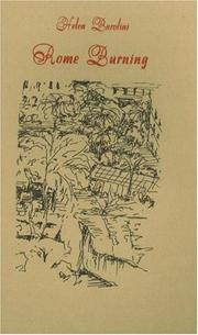 Cover of Rome Burning by H. Barolini