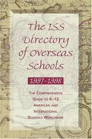 Front cover of The ISS directory of overseas schools by International Schools Services