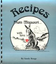 Cover of Recipes from Missouri With Love by Unknown