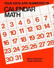 Cover of Your days are numbered in calendar math by Helene Silverman