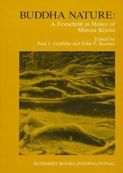 Cover of Buddha nature by Paul J. Griffiths