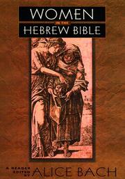 Front cover of Women in the Hebrew Bible by Alice Bach