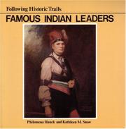 Front cover of Famous Indian leaders by Philomena Hauck