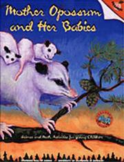 Cover of Mother opossum and her babies by Jean C Echols