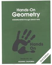 Cover of Hands-On Geometry (Kindergarten Through Grade Nine) (Kindergarten Through Grade Nine) by Linda-Sue Brisby