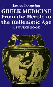 Front cover of Greek medicine by James Longrigg