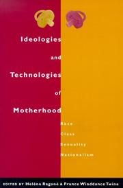Front cover of Ideologies and Technologies of Motherhood by Helena Ragone
