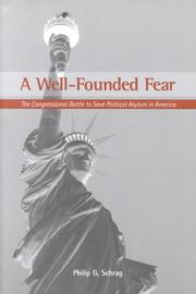 Cover of A Well-Founded Fear by Philip G. Schrag
