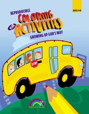 Front cover of COLORING + ACTIVITIES--GROWING UP GOD'S WAY (Coloring Plus Activities) by Unknown