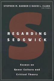 Cover of Regarding Sedgwick by David L. Clark
