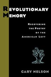 Cover of Revolutionary Memory by Cary Nelson