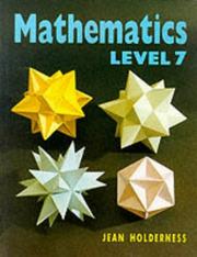 Front cover of Mathematics (Mathematics for the National Curriculum) by Jean Holderness