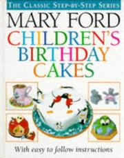 Front cover of Children's Birthday Cakes by Mary Ford