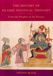 Front cover of The history of Islamic political thought by Antony Black