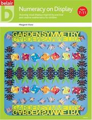 Front cover of Numeracy on Display (Belair - World of Display) by Margaret Share