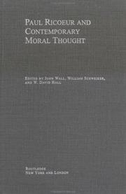 Front cover of Paul Ricoeur and Contemporary Moral Thought by W. Schweiker