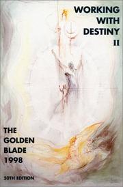 Front cover of Working with Destiny II (The Golden Blade # 50) by Owen Barfield