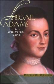 Cover of Abigail Adams by Edith B. Gelles