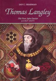 Cover of Thomas Langley by Ian C. Sharman