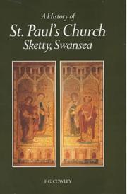 Front cover of A History of St.Paul's Church, Sketty, Swansea by F.G. Cowley