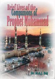Front cover of Brief Lives of the Companions of Muhammad by Muhammad Abdul Jabbar Beg
