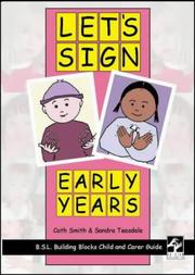 Cover of Let's Sign Early Years by Cath Smith