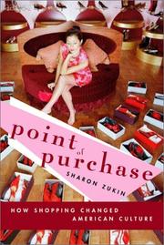 Front cover of Point of purchase by Sharon Zukin