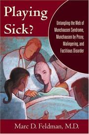 Cover of Playing Sick? by Marc D. Feldman