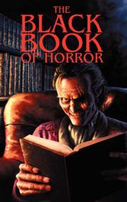 Front cover of The Black Book of Horror by McMahon, Gary