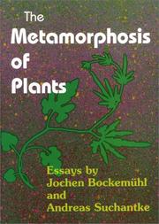 Front cover of The metamorphosis of plants by Jochen Bockemühl