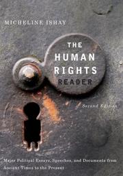 Cover of The Human Rights Reader by Micheline Ishay