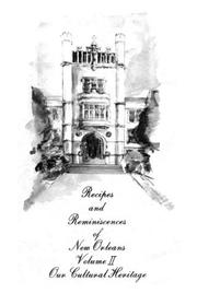 Front cover of Recipes and reminiscences of New Orleans, volume II by Unknown