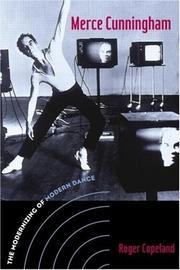 Cover of Merce Cunningham by Roger Copeland