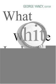 Front cover of What White Looks Like by George Yancy