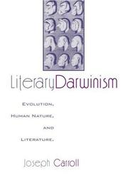 Cover of Literary Darwinism by Joseph Carroll