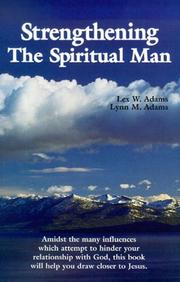 Front cover of Strengthening The Spiritual Man by Lex W. Adams