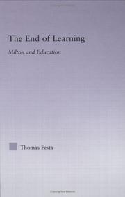 Front cover of The End of Learning by Thomas Festa