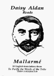 Front cover of Daisy Aldan Reads Mallarme by Daisy Aldan