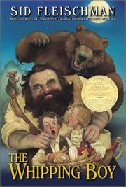 Cover of The Whipping Boy by Sid Fleischman