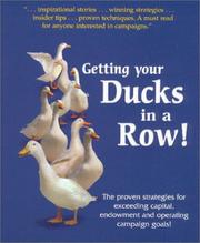 Cover of Getting your Ducks in a Row! by Bob Hartsook