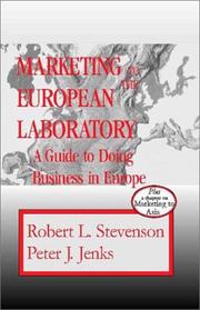 Front cover of Marketing to the European Laboratory by Peter J. Jenks