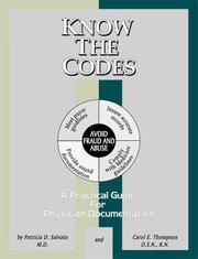 Cover of Know The Codes by Patricia D. Salvato