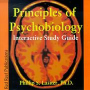 Front cover of Principles of Psychobiology by Unknown