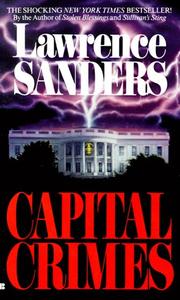 Front cover of Capital crimes by Lawrence Sanders