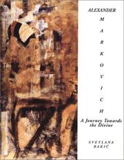Front cover of Alexander Markovich A Journey Towards the Divine by Svetlana RakicÌ