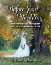 Cover of Before Your Wedding by Laura Nielson Denke