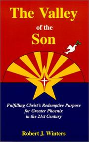 Front cover of The Valley of the Son by Robert J. Winters
