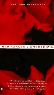 Cover of Red Azalea by Anchee Min