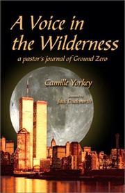 Front cover of A Voice in the Wilderness by Camille Yorkey